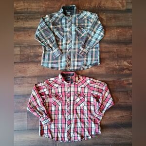 Wrangler Heavyweight Flannels Mens Size XL